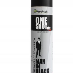FRESHTEK ODŚWIEŻACZ POWIETRZA MAN IN BLACK ONE SHOT